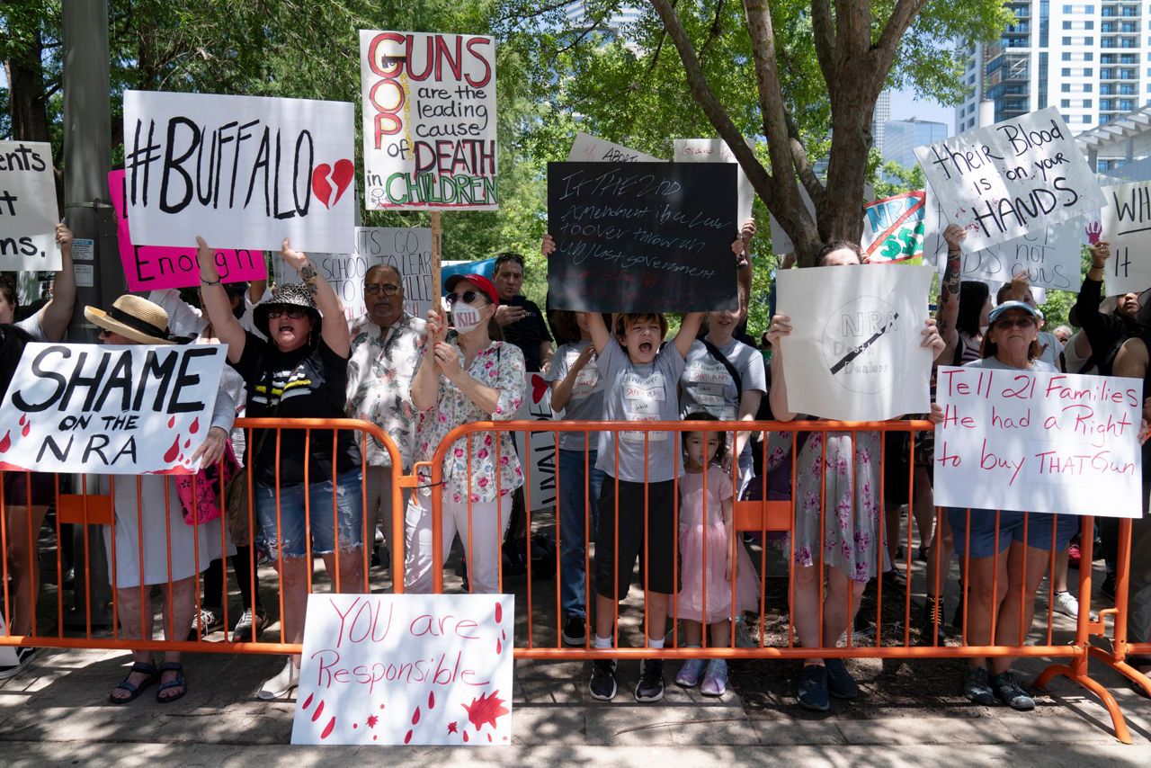 NRA opens gun convention in Texas after school massacre