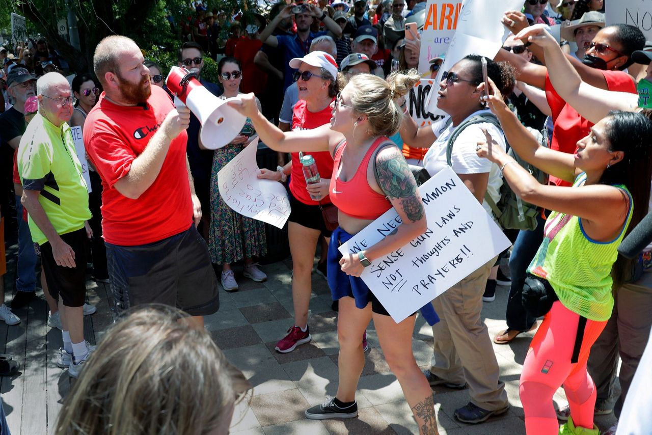 NRA opens gun convention in Texas after school massacre