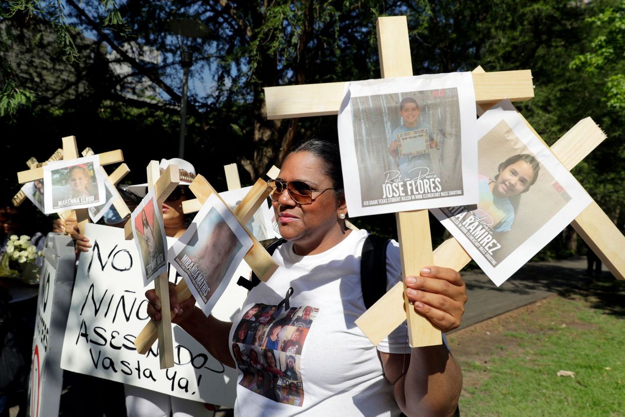 NRA opens gun convention in Texas after school massacre