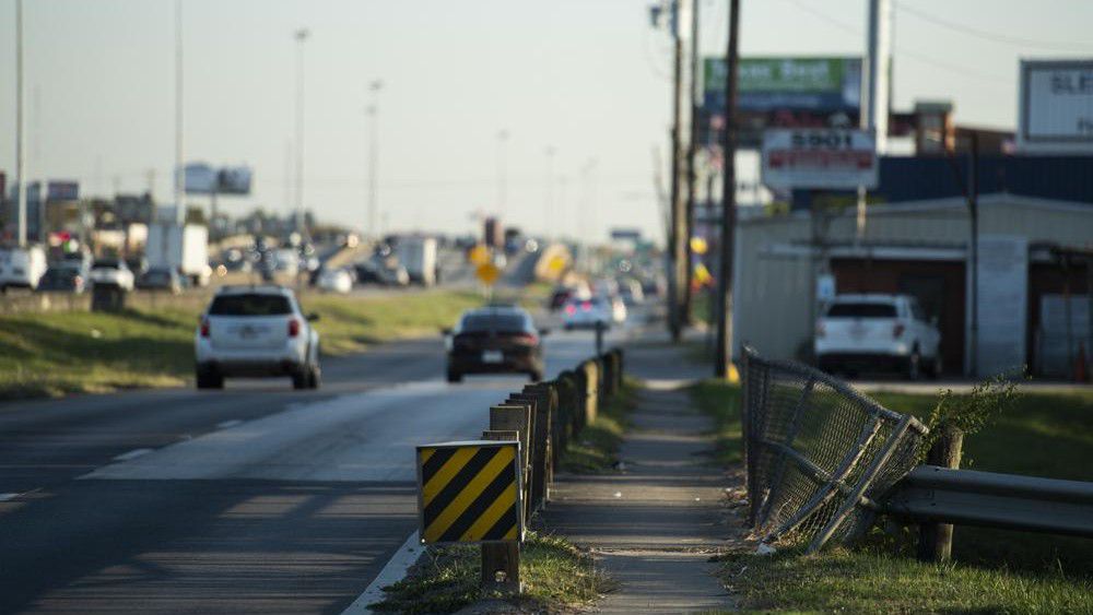 The traffic in Texas. (AP)