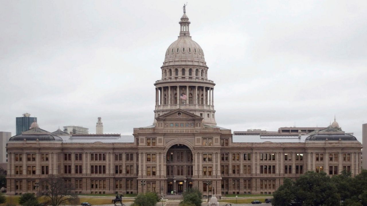The south side of the Texas Capitol is seen on Jan. 5, 2005, in Austin, Texas. (AP Photo/Harry Cabluck, File)