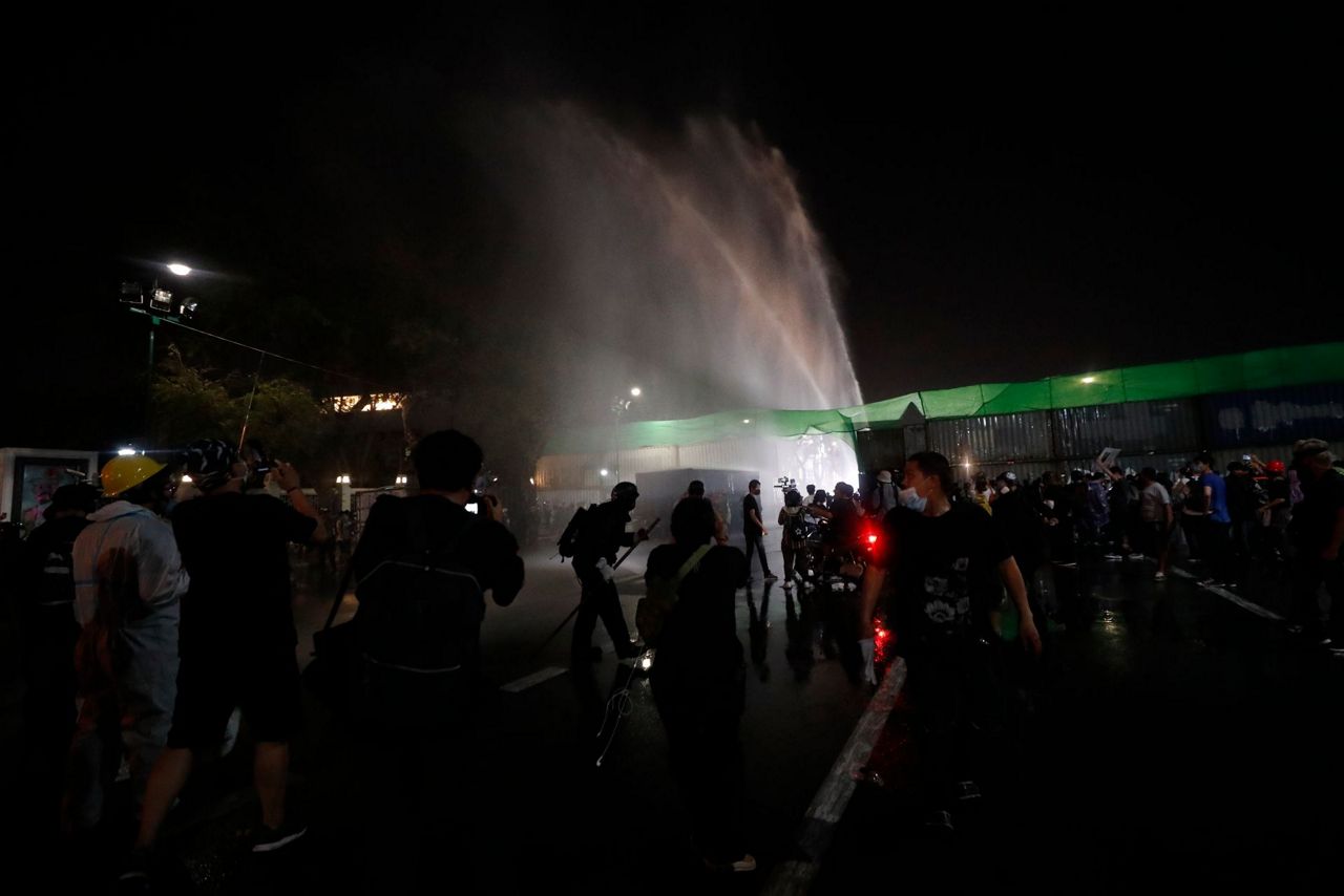 Thai Police Use Tear Gas Rubber Bullets To Break Up Protest