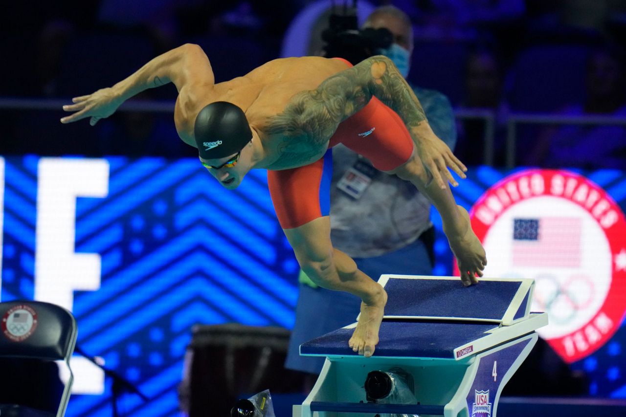 Spotlight beckons Caeleb Dressel, swimming's reluctant star