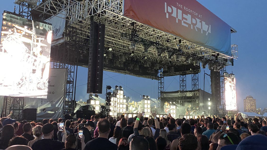 The Rooftop at Pier 17 offers concerts with a view