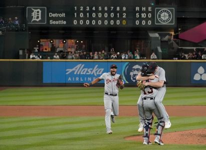 Detroit Tigers' pitcher Spencer Turnbull works on rehab assignment