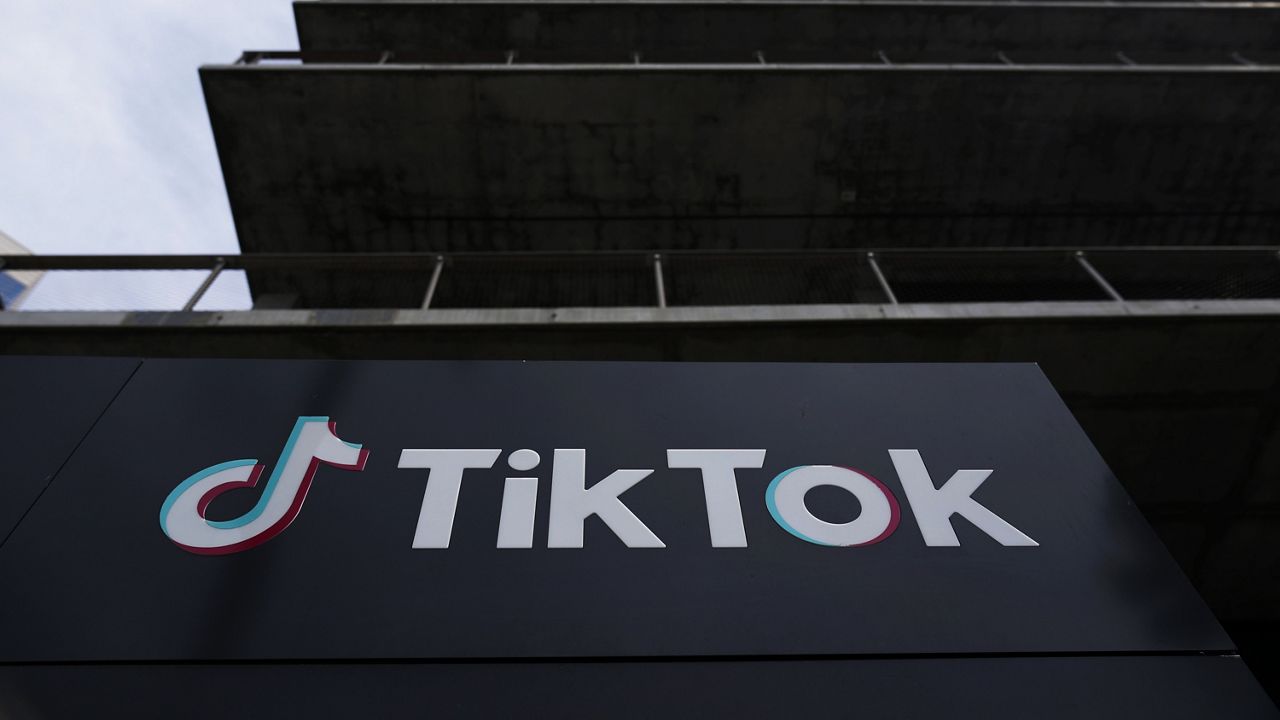 The TikTok Inc. building is seen in Culver City, Calif., on March 17, 2023. (AP Photo/Damian Dovarganes, File)