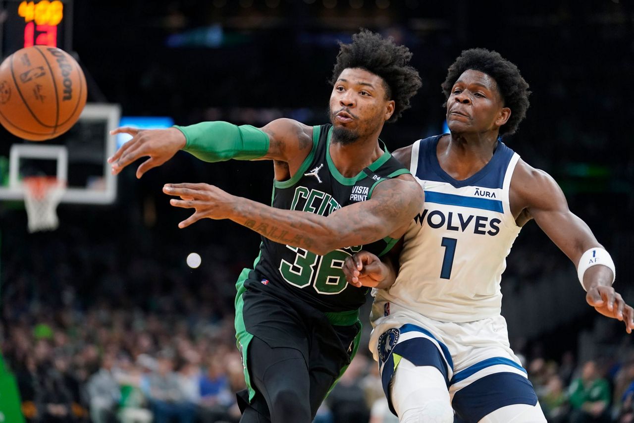 Celtics beat T'Wolves 134-112, take over top spot in East