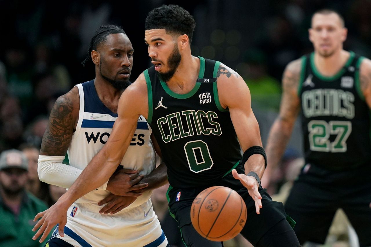 Celtics beat T'Wolves 134-112, take over top spot in East