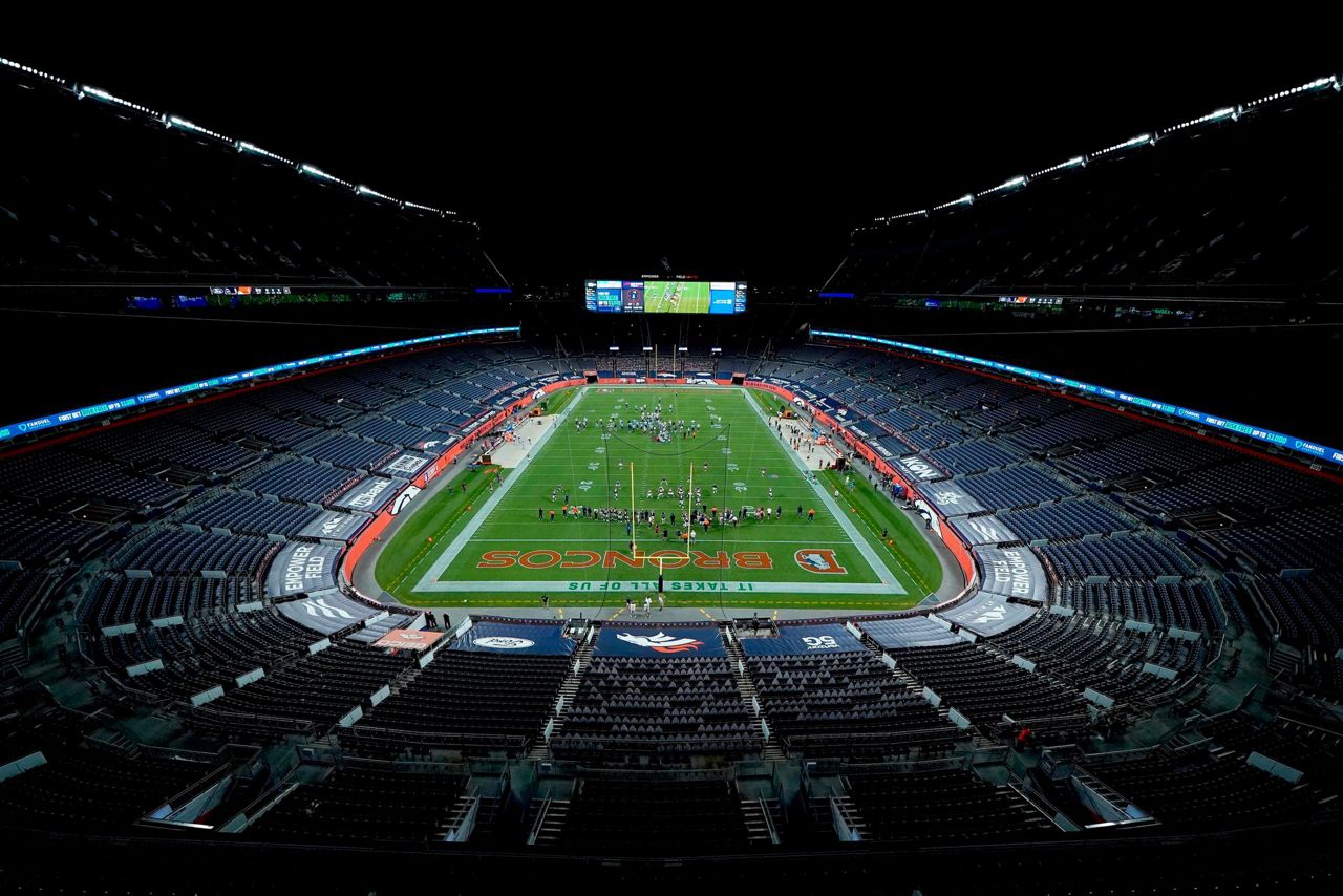 Empty seats make for some strange sights, sounds in NFL