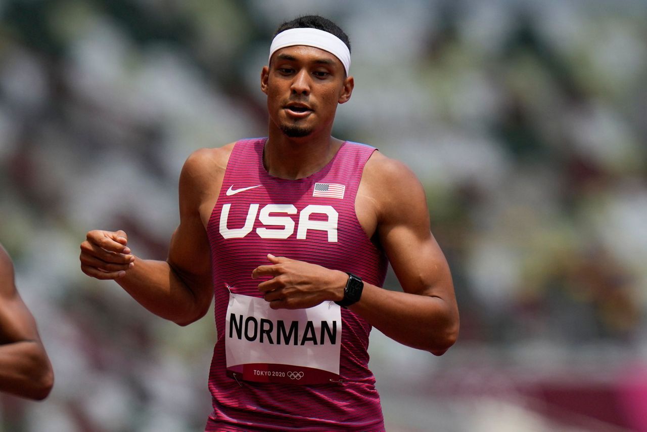 Cherry and Norman face off in 400-meter final at Tokyo Games