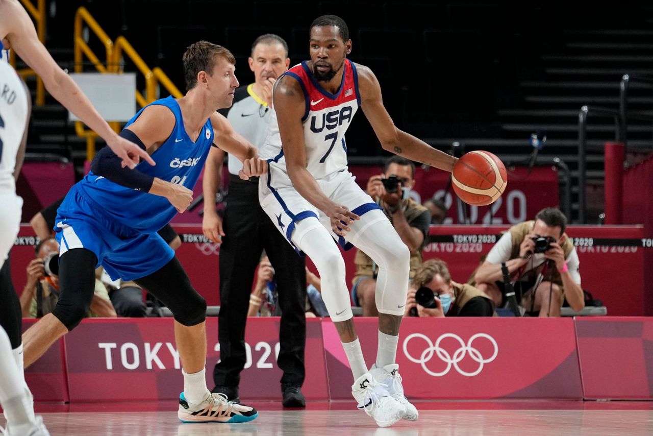 Durant becomes top scorer in US men's Olympic history