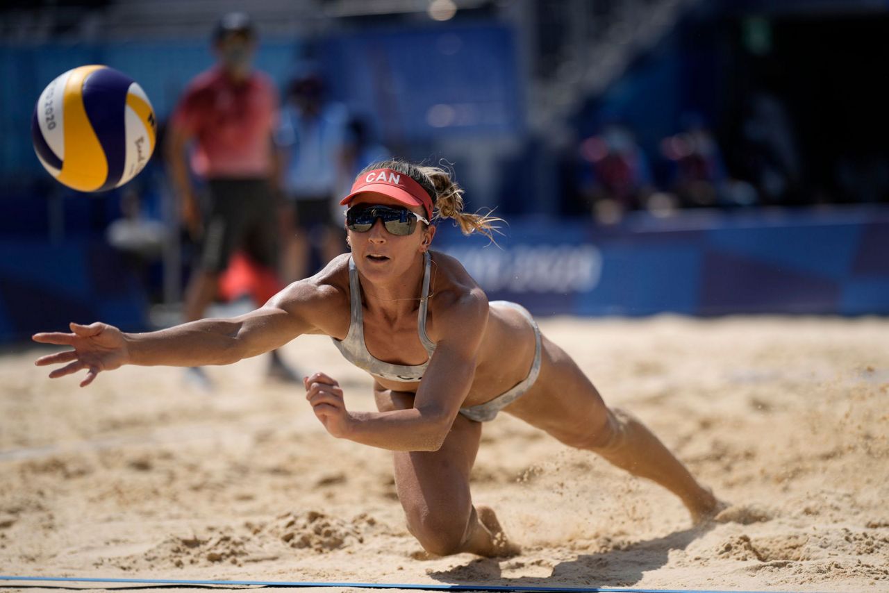 Americans ousted by Canada in Olympic beach volleyball