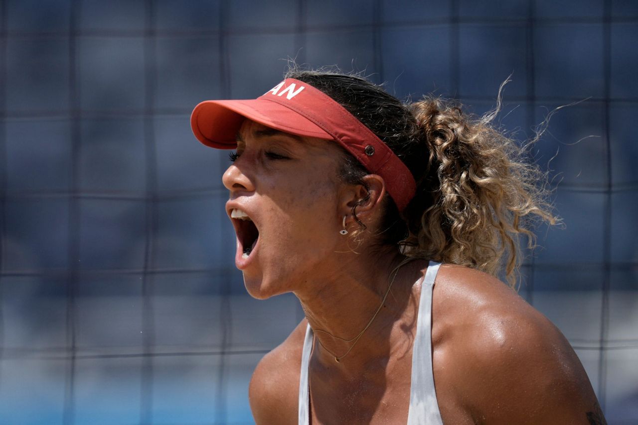 Americans ousted by Canada in Olympic beach volleyball