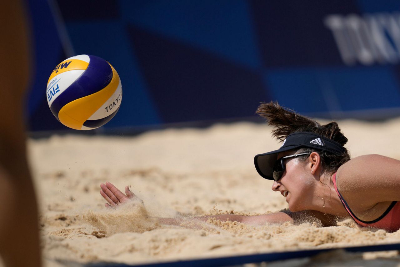 Americans ousted by Canada in Olympic beach volleyball