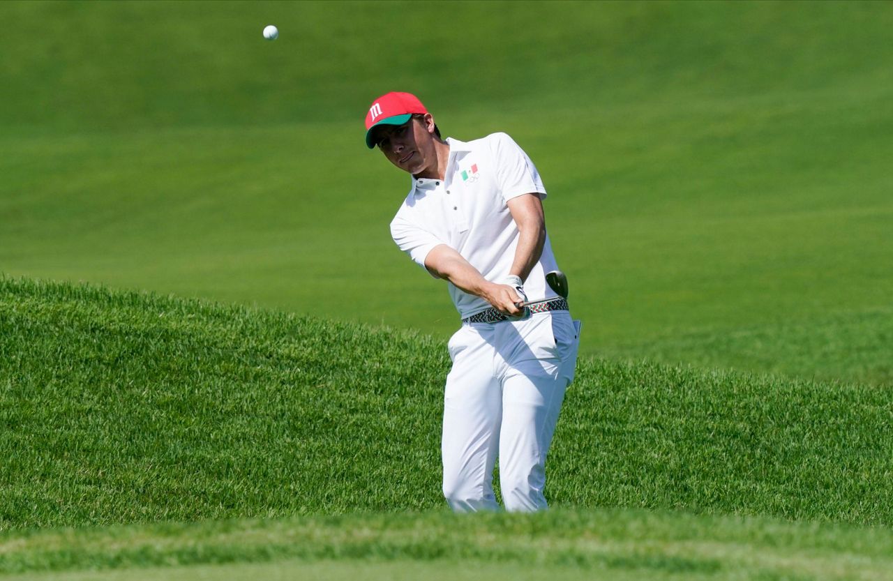 Matsuyama in final group at halfway point of Olympic golf