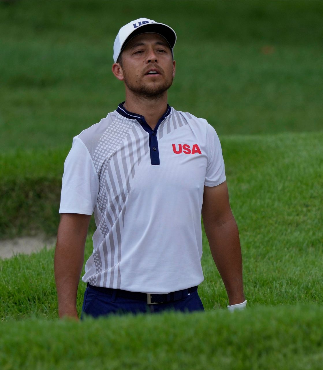 Matsuyama in final group at halfway point of Olympic golf