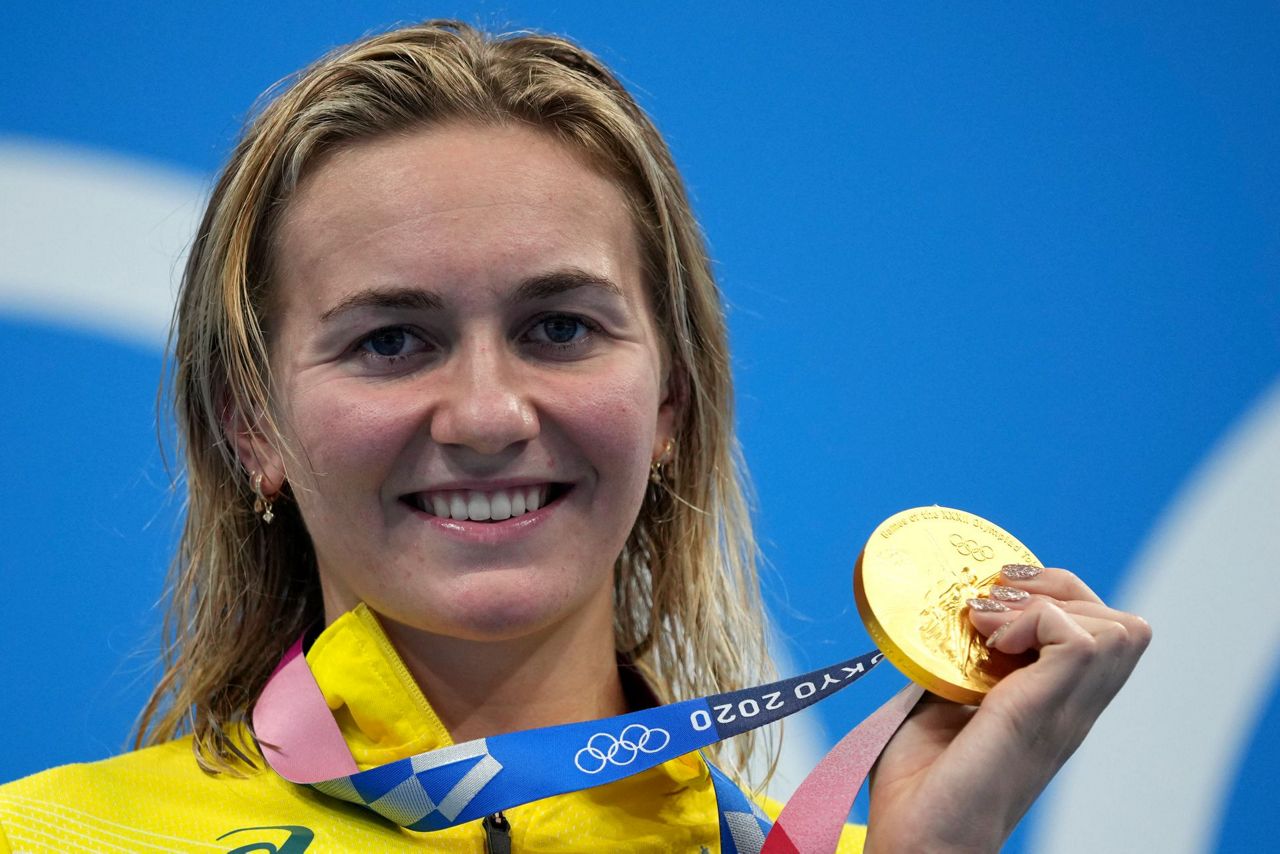 Titmus breaks the women’s 200meter freestyle world record at Australia