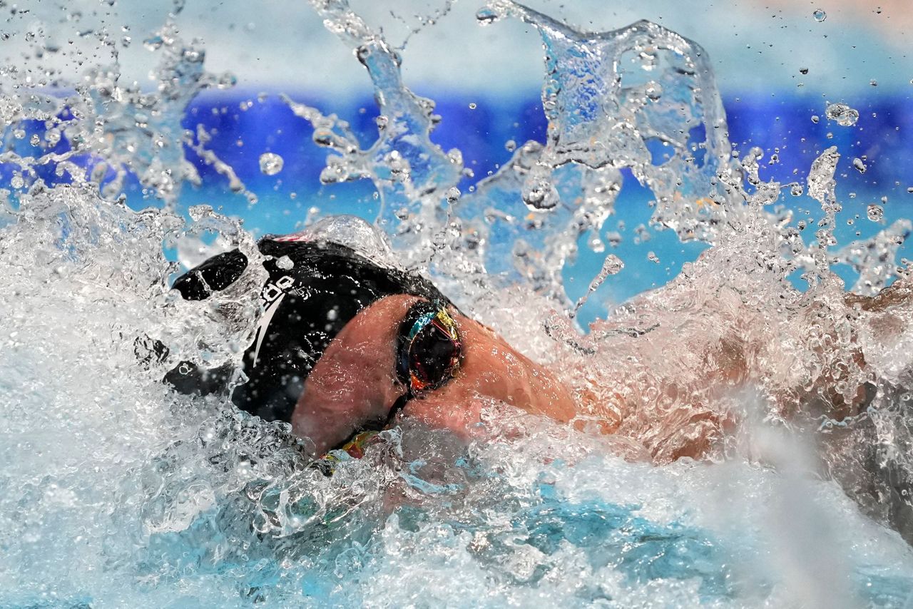 It's a keeper: Caeleb Dressel wins Olympic gold on his own