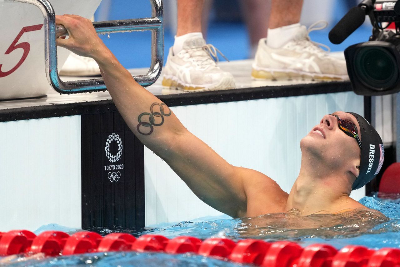 It's a keeper: Caeleb Dressel wins Olympic gold on his own