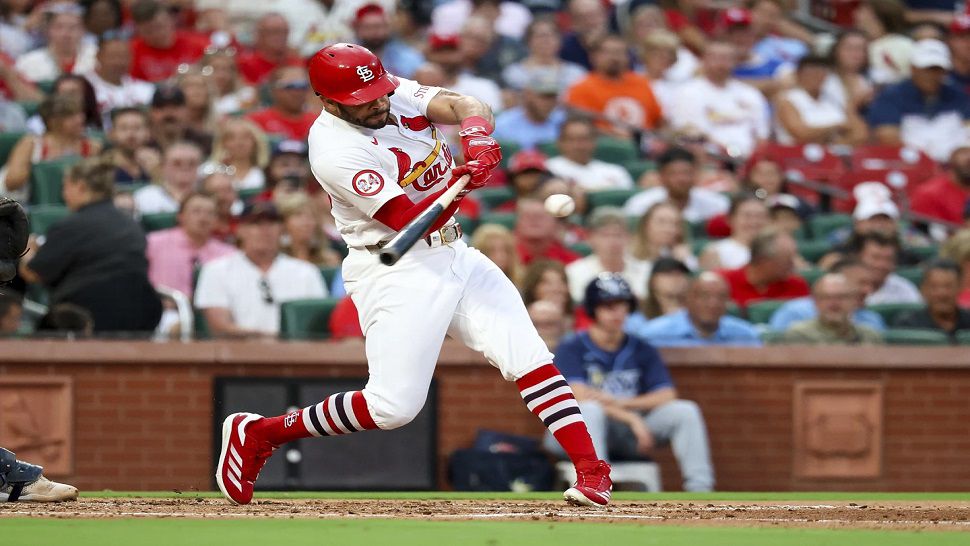 St. Louis left fielder Tommy Pham hit a two-run home run off of Tampa Bay starter Jeffrey Springs in the second inning on Tuesday night.