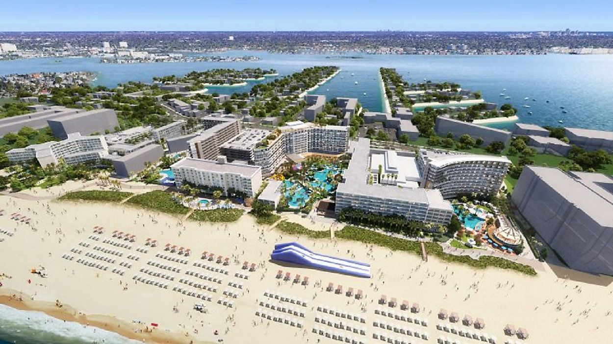 A rendering of the expansion plans at the TradeWinds Island Resorts. (TradeWinds image)