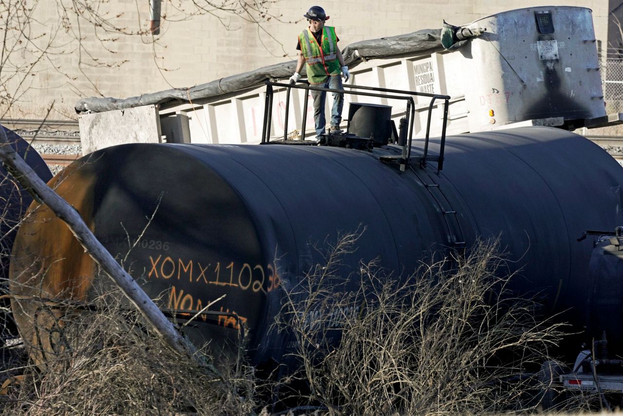 NTSB Key tank car part melted after Ohio train derailment