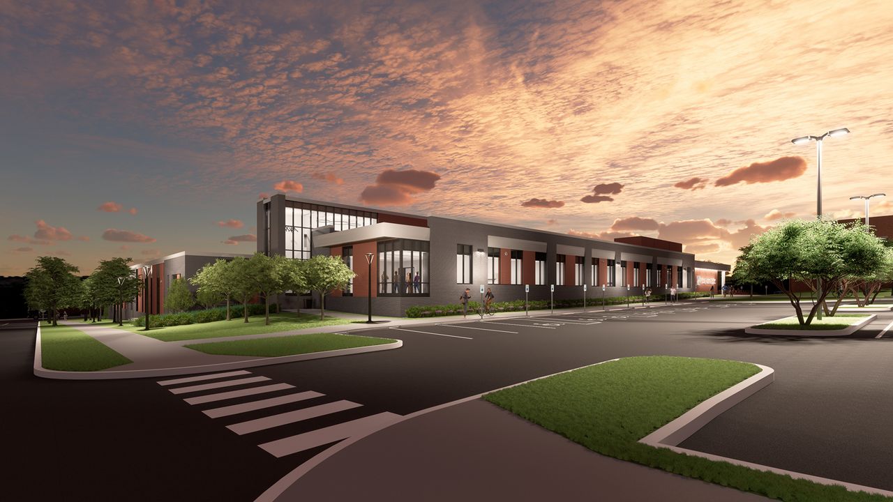 Pictured is a rendering a new $48 million Transportation Center planned for St. Louis Community College Forest Park. (Photo Credit: STLCC)