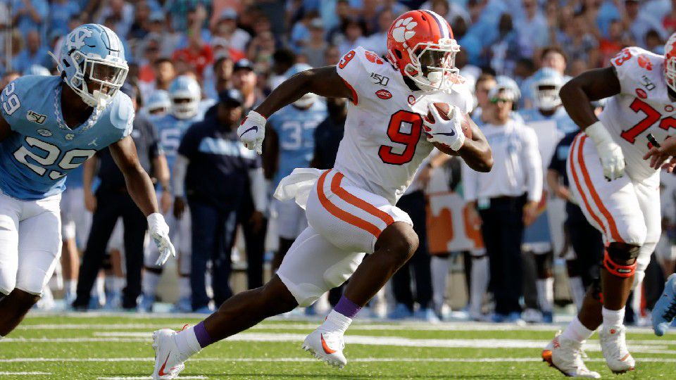 Clemson RB Travis Etienne  NFL Draft Focus With Pro Football