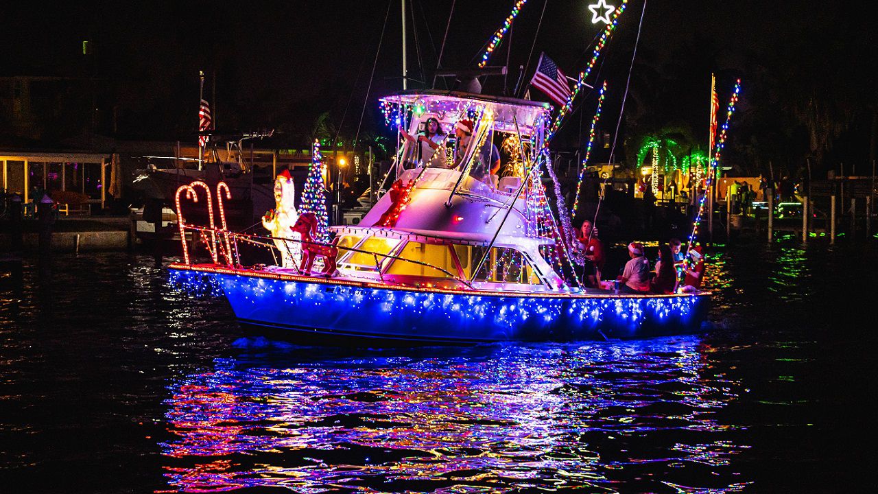 Treasure Island's holiday boat parade sets sail Friday night