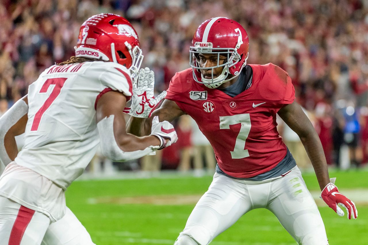 Alabama Crimson Tide Trevon Diggs 2020 Draft Profile