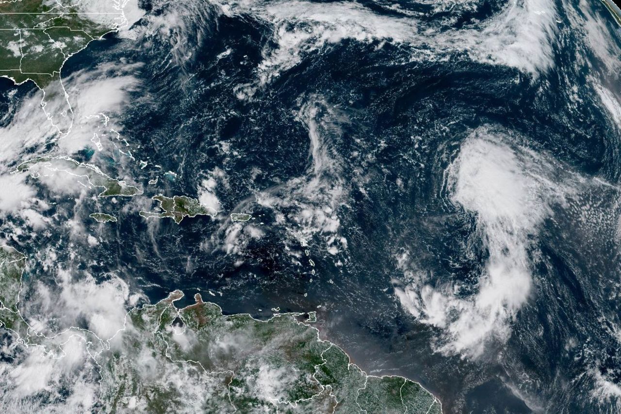 Tropical Storm Gabrielle has formed in the Atlantic Ocean, forecasters say