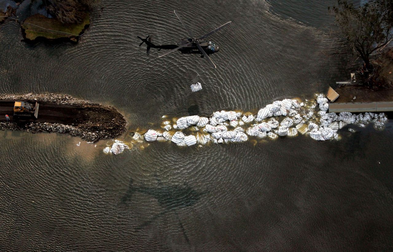 New Orleans' levees face a hard test as storm bears down