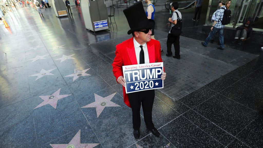 Donald Trump Hollywood Walk of Fame star