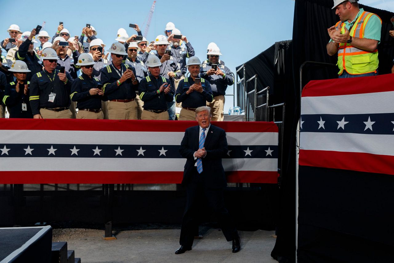 Trump looks to highlight energy exports in Louisiana
