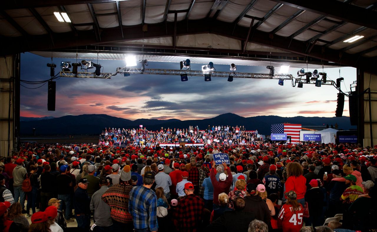 Trump back in Montana to campaign against Democratic senator