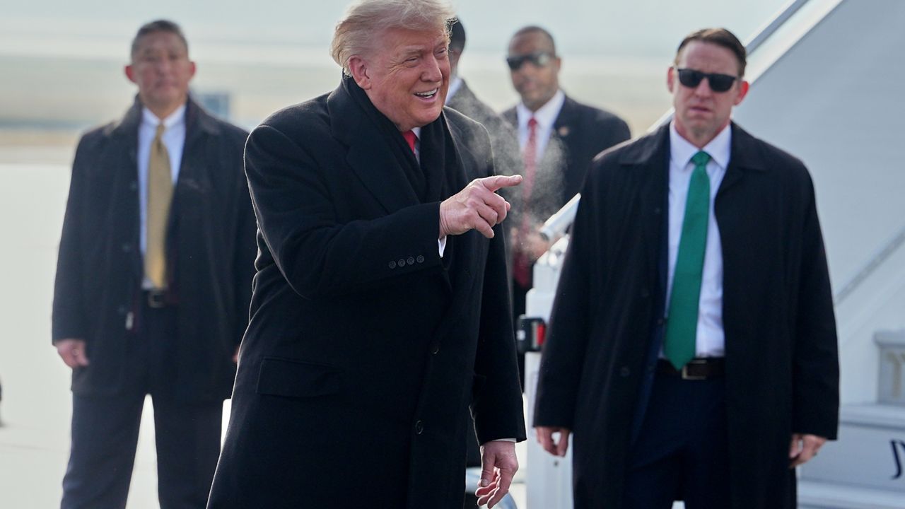 Trump arrives in Switzerland, where quest to own Greenland could overshadow other goals