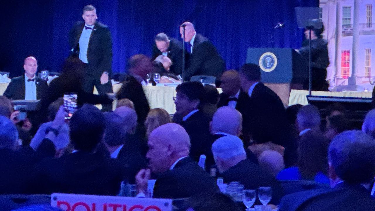 Trump uninjured after security incident at White House correspondents dinner