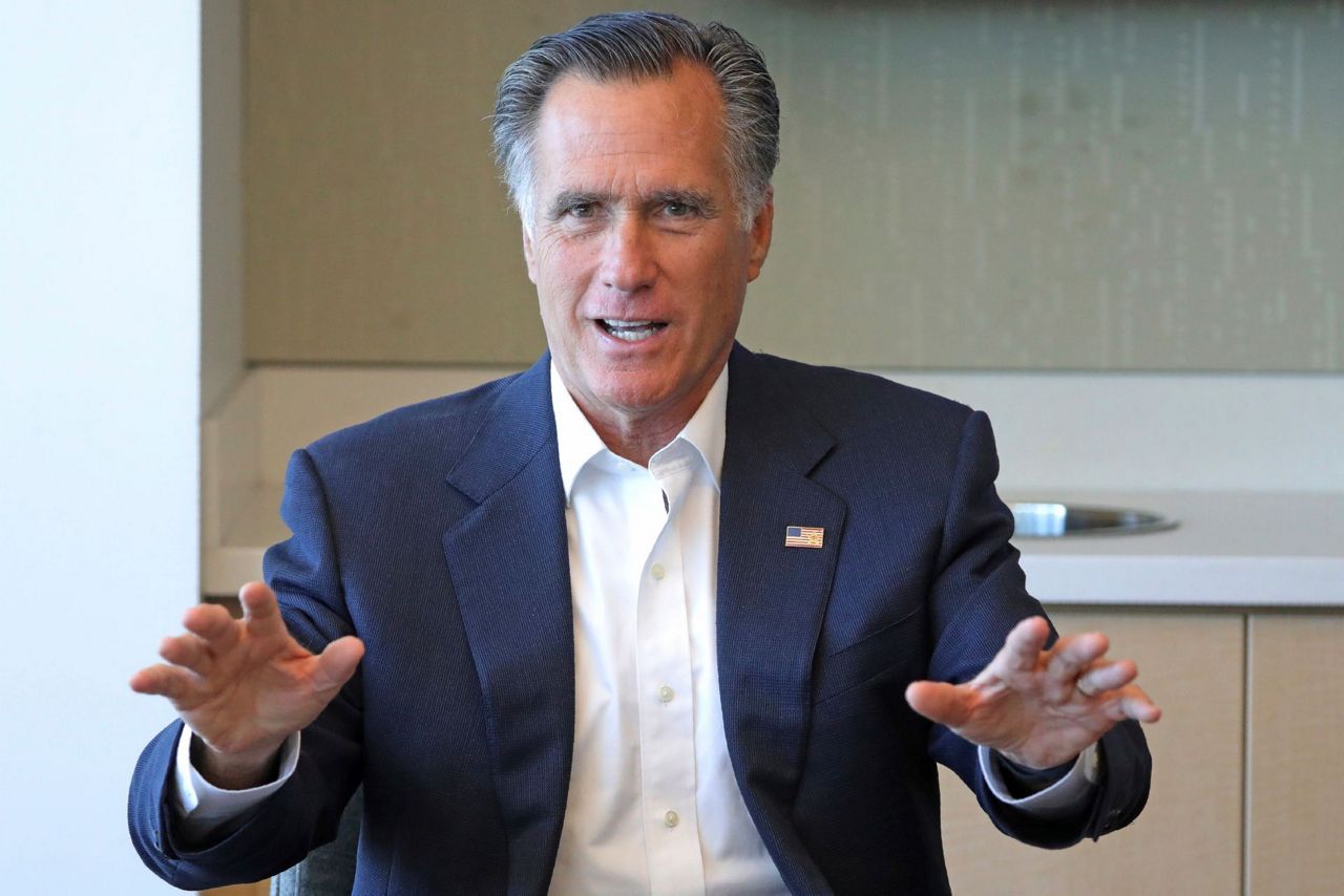 Romney undecided on impeachment, stands by Trump criticism