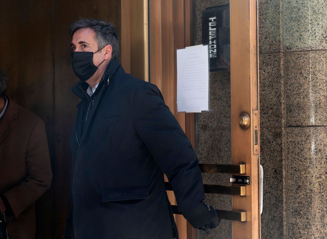 NY prosecutors interview Cohen an 8th time in Trump inquiry