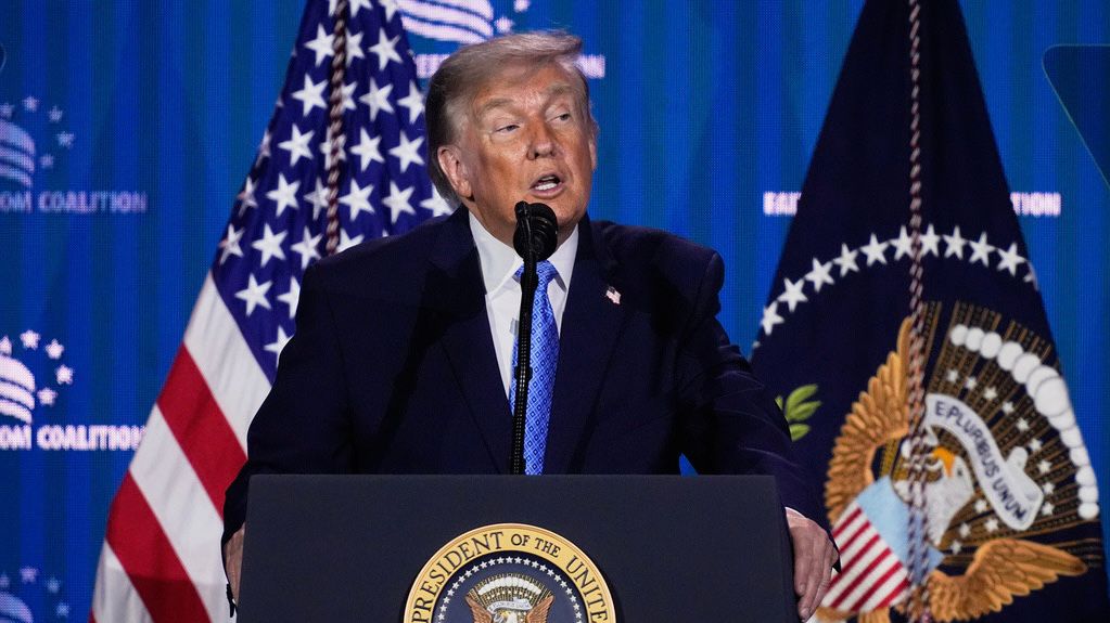 Communism is greatest threat to U.S., Trump says at Faith and Freedom Coalition Conference