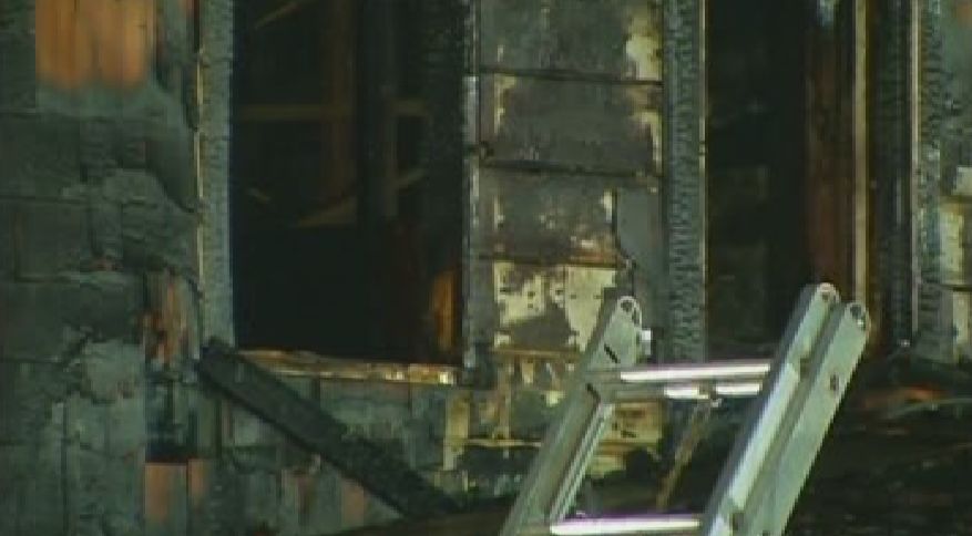 Several Crews Battle Large Abandoned House Fire in Tully