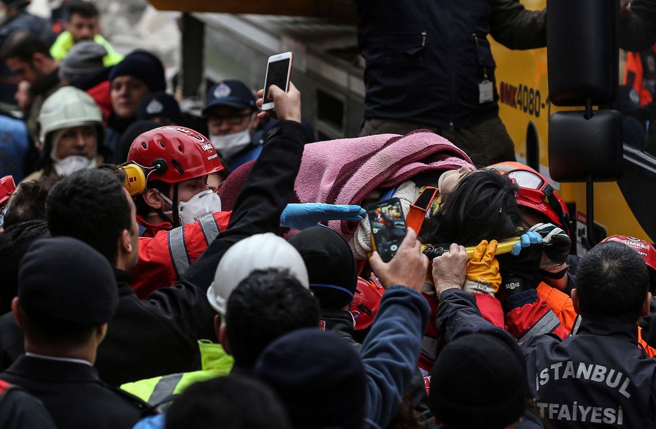 Rescuers pull out 12 hurt in Turkey collapse that killed 3