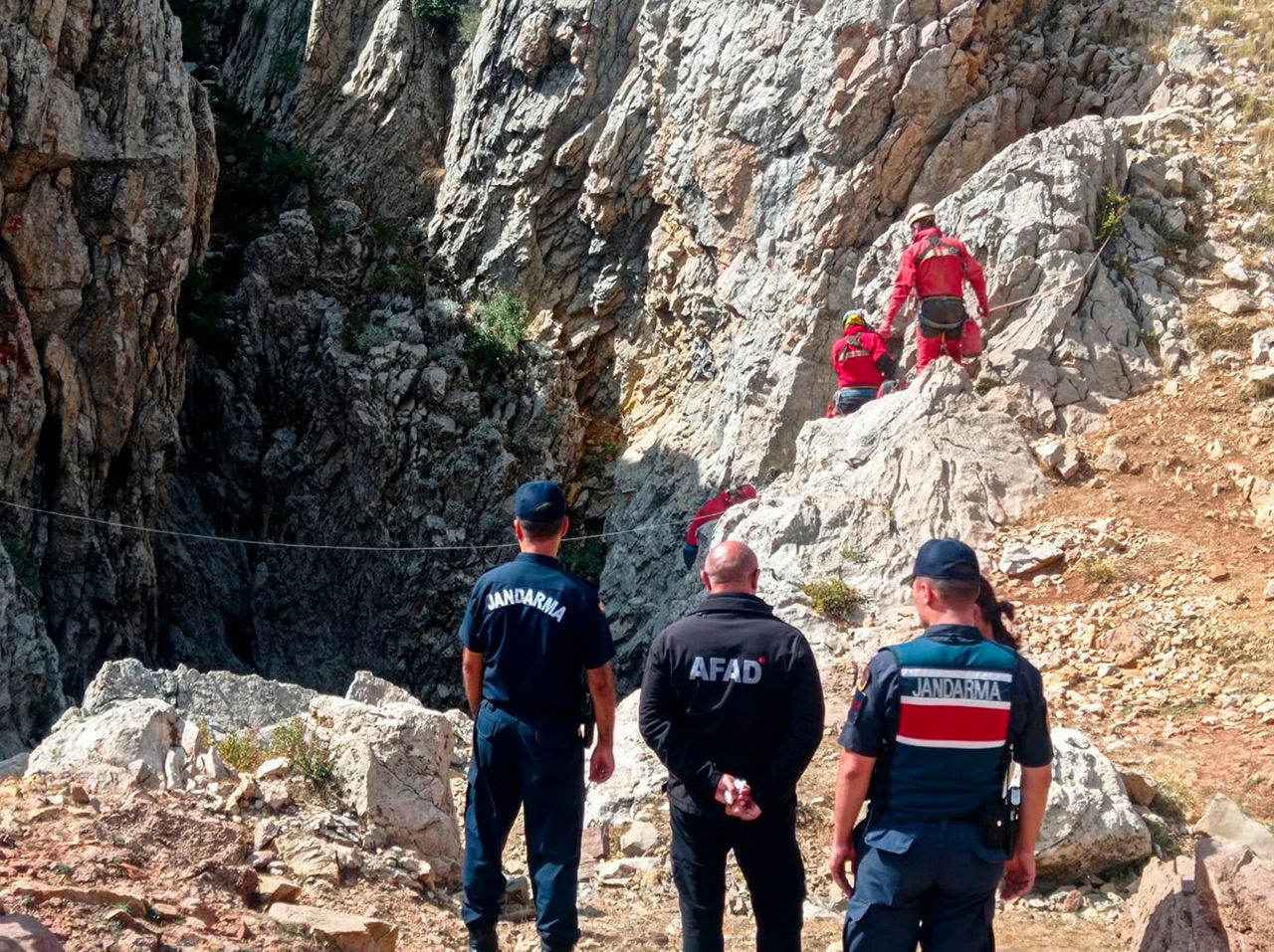 Rescue efforts are underway for an American caver who fell ill while ...