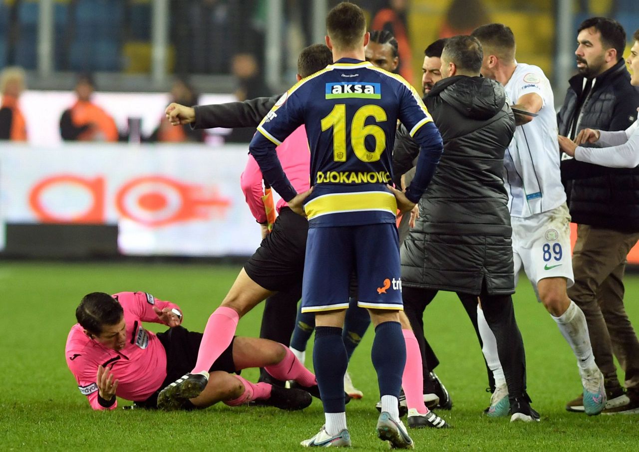 A look at violent incidents against referees around the world