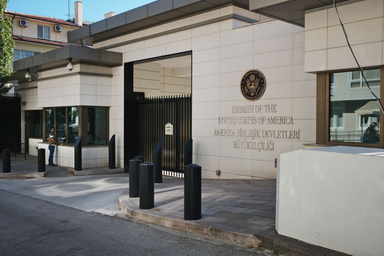 Shots fired at gate of US Embassy in Turkey, but no one hurt