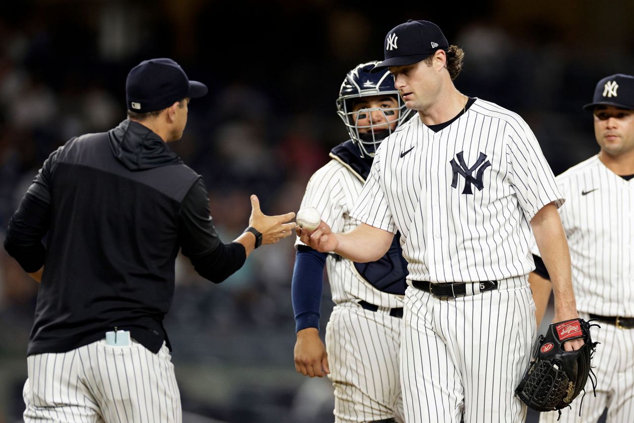 Judge hits 55th home run, Yanks beat Twins 5-4 in 12 innings