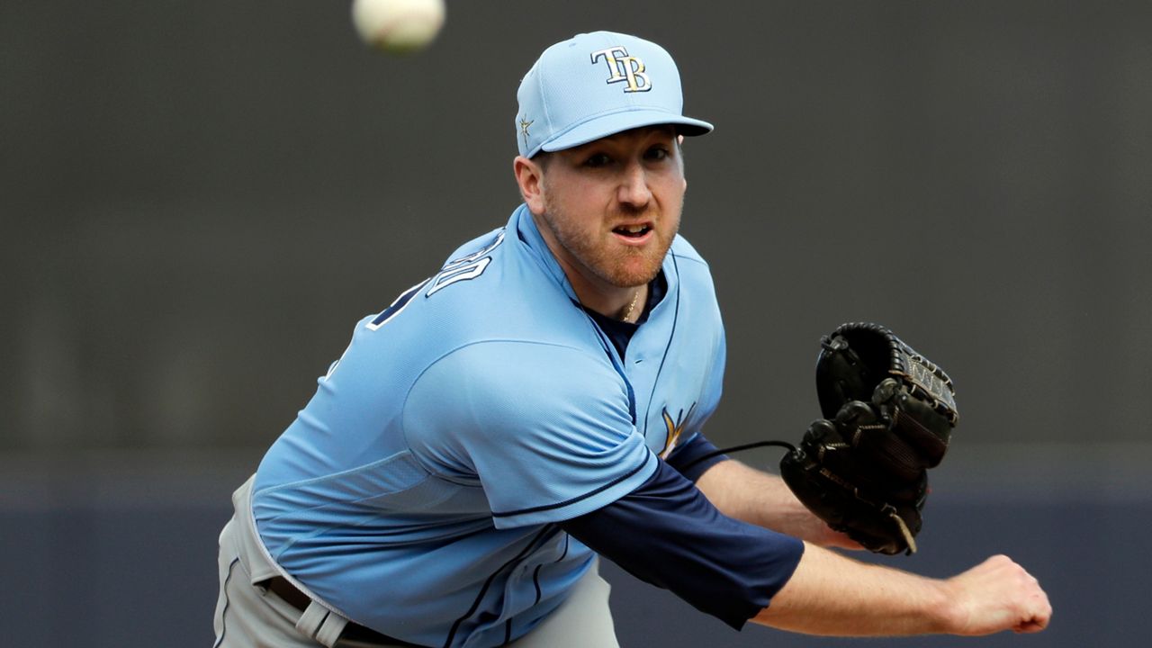 Durham Bulls cap, triple-A affiliate of the Tampa Bay Rays in Rays