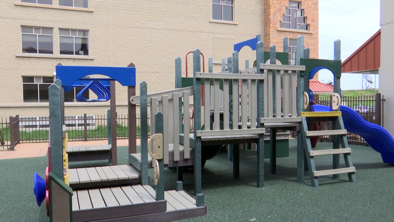 The playground at United Community Center in Milwaukee
