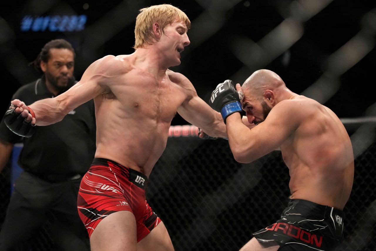 Light heavyweight title remains vacant after draw in UFC 282