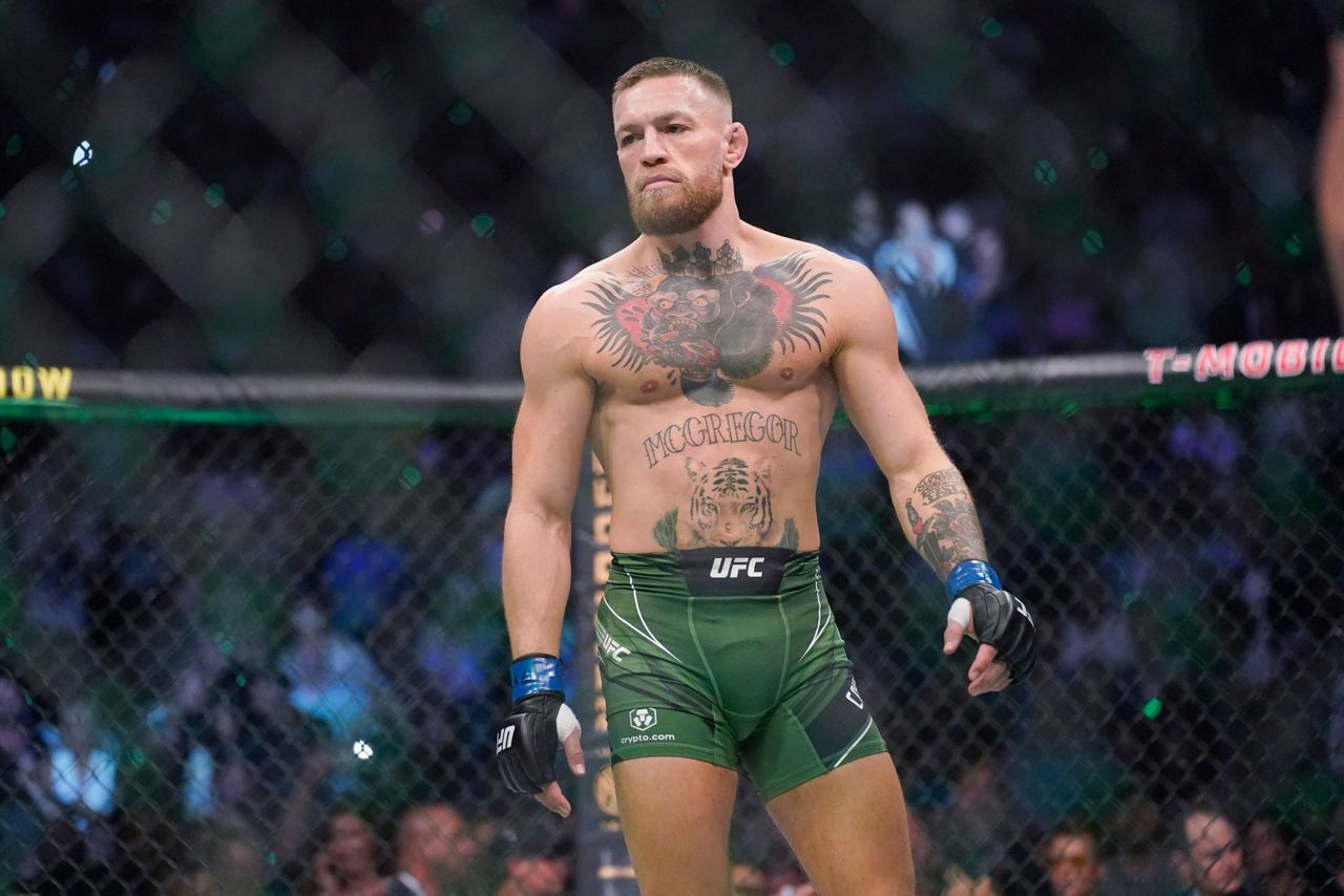 Conor McGregor says a broken toe forced him to withdraw from UFC 303